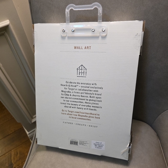 Hearth and Hand Snowy Mountain Cabin Framed Wall Art 11×14 Christmas Target 2025 - Picture 5 of 11